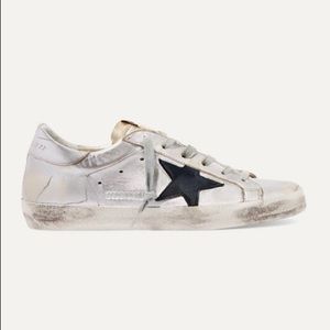 Golden Goose Superstar Silver & Gold ⭐️